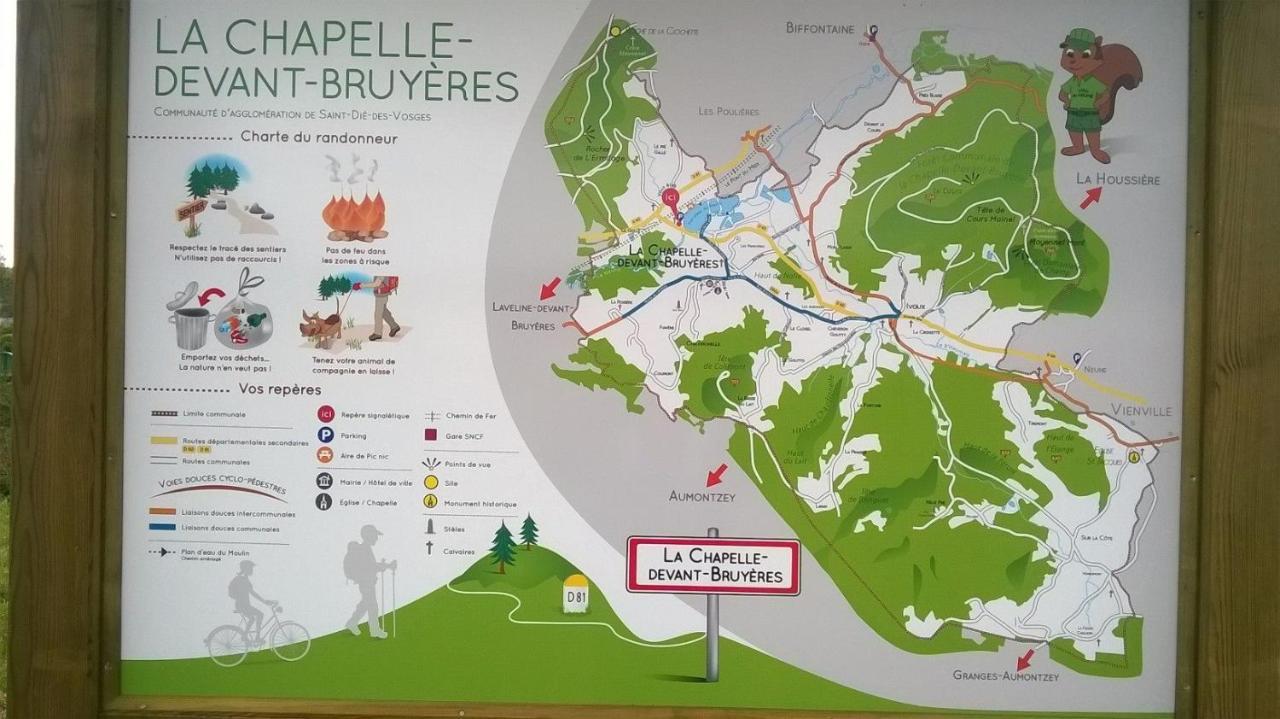 Les Gites De L Etang :Studio A 20 Mn De Gerardmer La Chapelle  Esterno foto